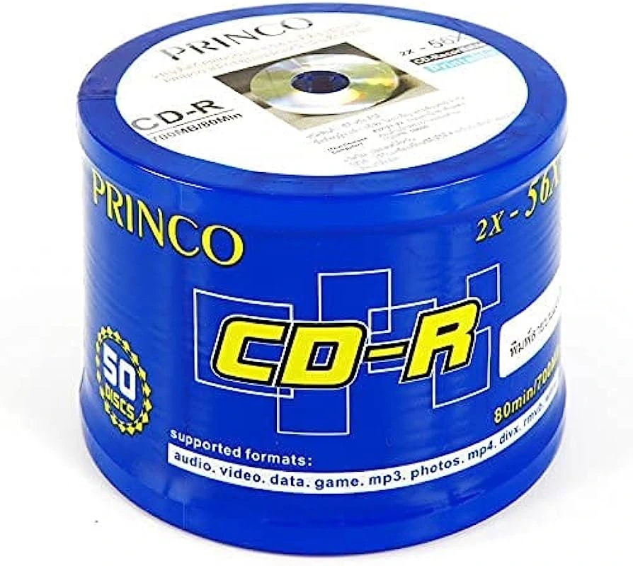 CD PRINCO EN BLANCO DE 700MB