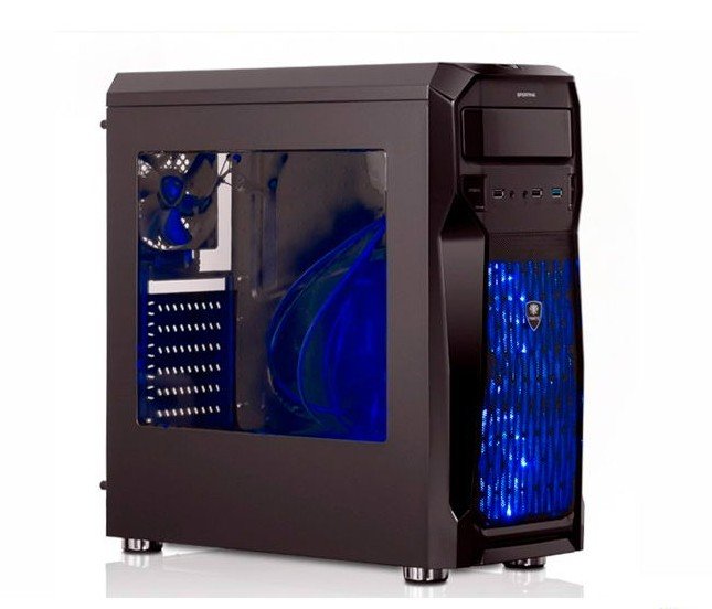CASE TIPO TORRE FANATIC  SPORTING 8001 01USB3.00  Y 02UBS2.00 COOLERS 12CM LED