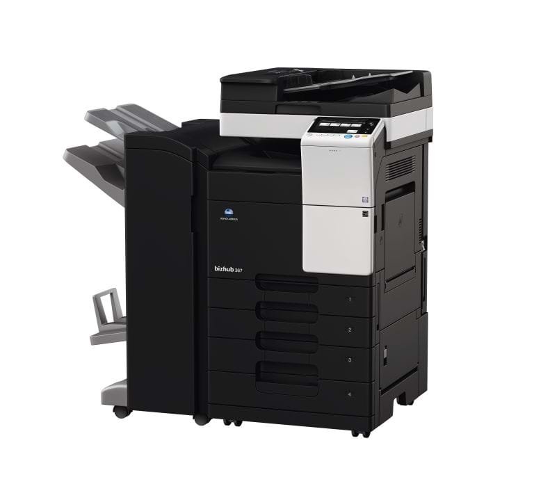 FOTOCOPIADORA KONICA MINOLTA BIZHUB 367 INCLUYE ACCESORIOS  DF-628, DK-513, TONER TN-323, P/N A789047DN