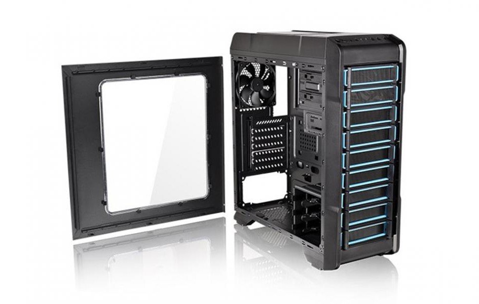 CASE THERMALTAKE VERSA H23 MID-TOWER CHASSIS FUENTE DE 600 WATTS